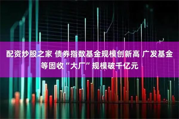 配资炒股之家 债券指数基金规模创新高 广发基金等固收“大厂”规模破千亿元